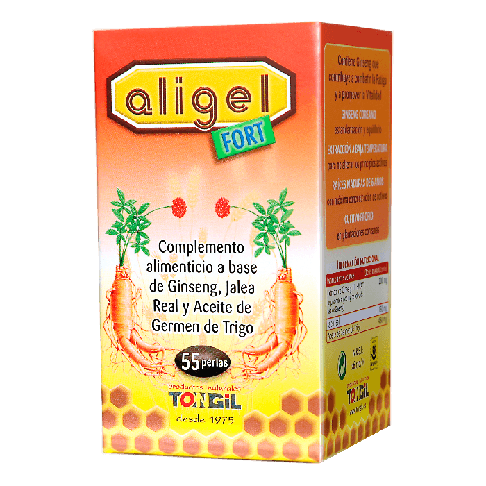 Aligel Fort 55 Perlas | Tongil - Dietetica Ferrer