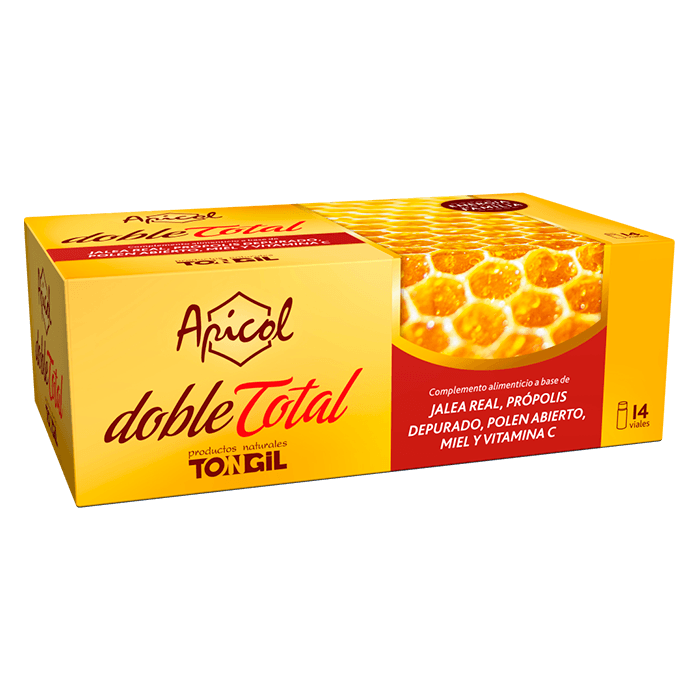 Apicol Doble Total 14 Viales | Tongil - Dietetica Ferrer