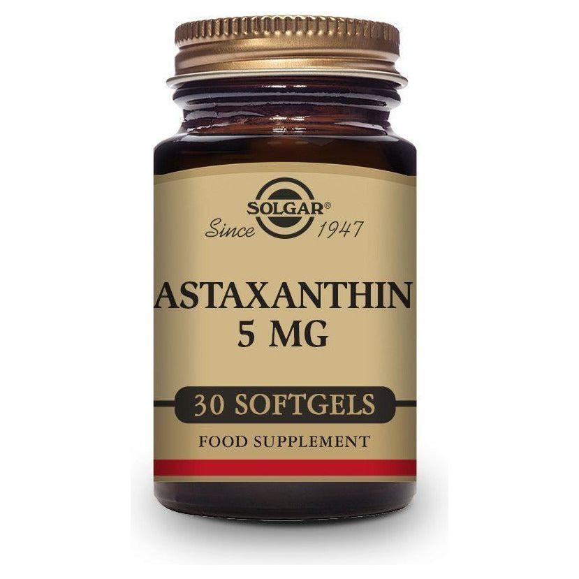 Astaxanthin 5 Mg 30 Capsulas | Solgar - Dietetica Ferrer