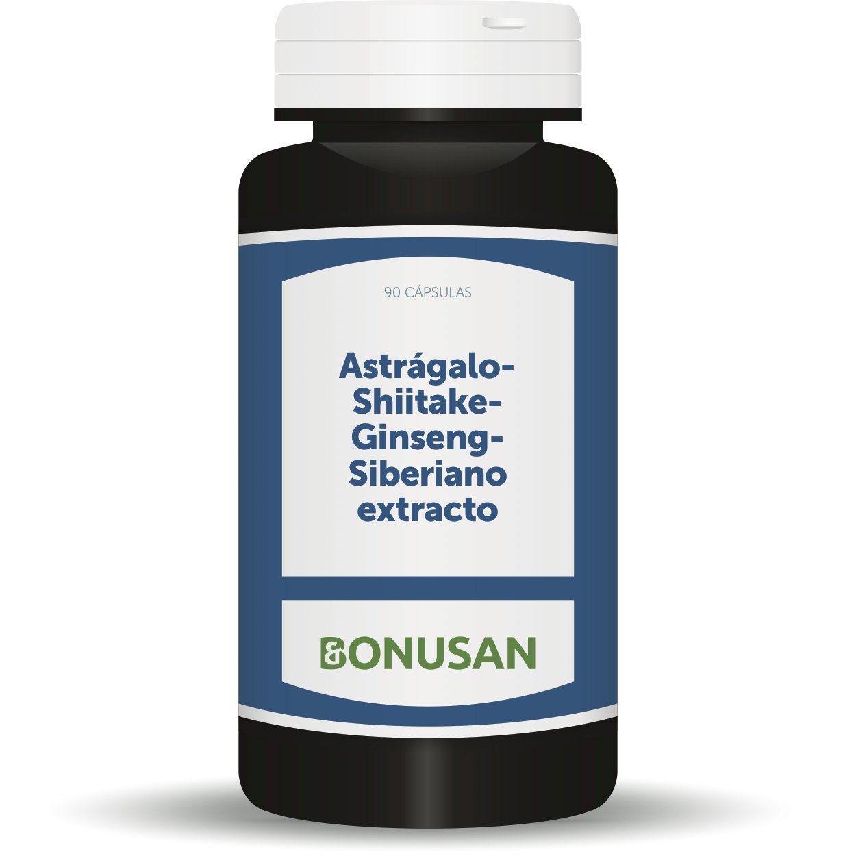 Astragalo Shiitake Ginseng Siberiano 90 Capsulas | Bonusan - Dietetica Ferrer