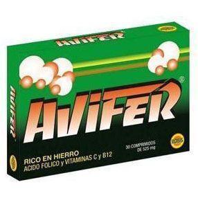 Avifer 30 Comprimidos | Robis - Dietetica Ferrer