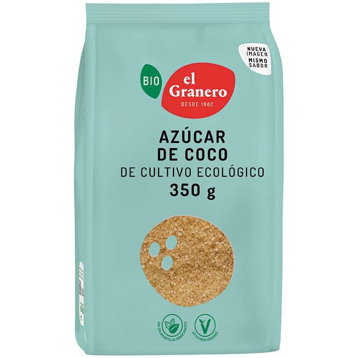 Azucar de Coco Bio 350 gr | El Granero Integral - Dietetica Ferrer