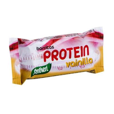 Barritas Protein Vainilla Caja 16 unidades | Santiveri - Dietetica Ferrer