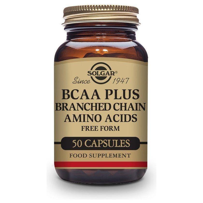 Bcaa Plus 50 Capsulas | Solgar - Dietetica Ferrer