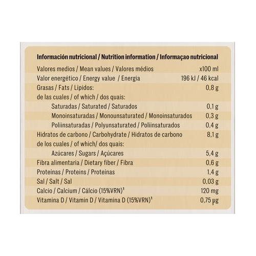 Bebida de Avena Calcio 1 Litro Pack de 6 | Yosoy - Dietetica Ferrer