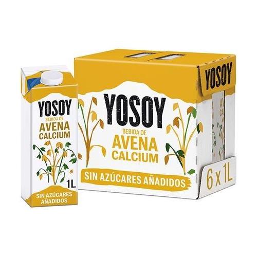 Bebida de Avena Calcio 1 Litro Pack de 6 | Yosoy - Dietetica Ferrer