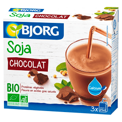 Bebida Mini de Soja con Chocolate y Calcio Bio 3 unidades | Bjorg - Dietetica Ferrer