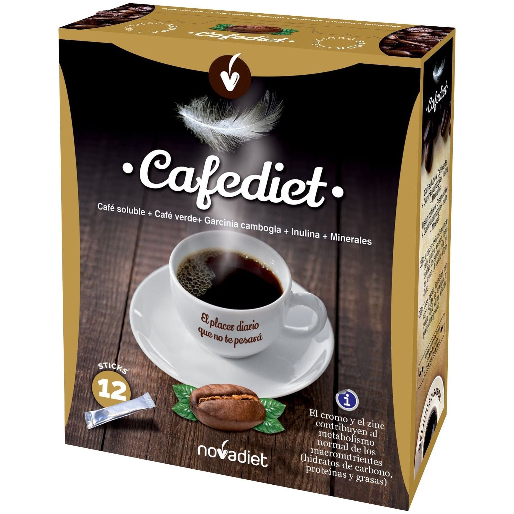 Cafediet 12 sticks | Novadiet - Dietetica Ferrer