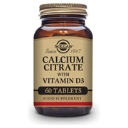 Calcium Citrate With Vitamin D | Solgar - Dietetica Ferrer