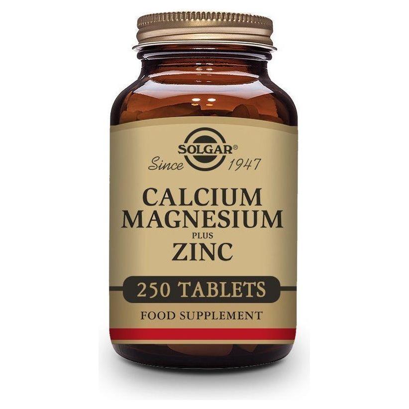 Calcium Magnesium Plus Zinc | Solgar - Dietetica Ferrer