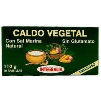 Caldo Vegetal con Sal Marina 110 gr | Integralia - Dietetica Ferrer