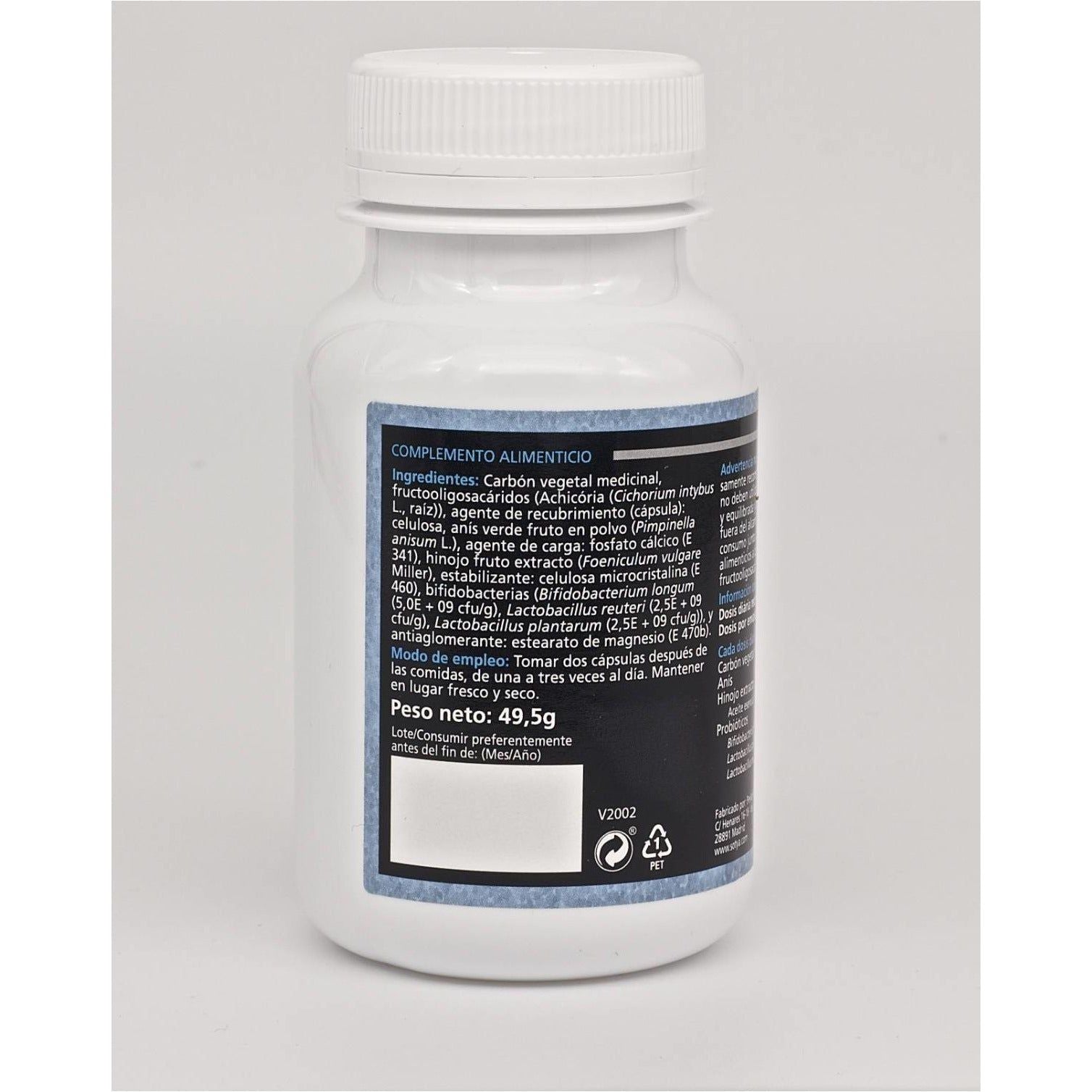 Carbon Activado Probiotico 90 Capsulas | Sotya - Dietetica Ferrer