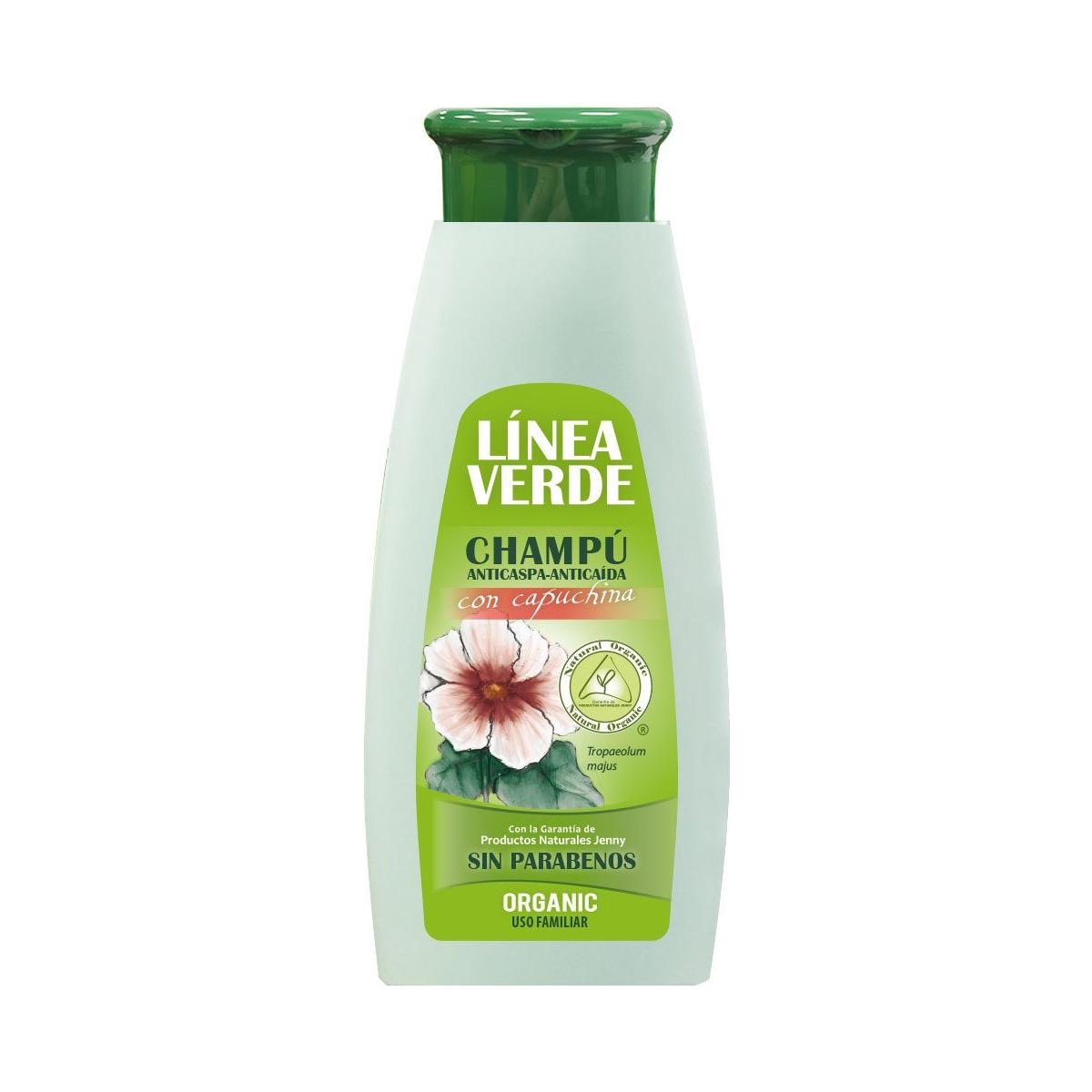 Champu Anticaspa Anticaida Con Capuchina 400 ml | Linea Verde - Dietetica Ferrer