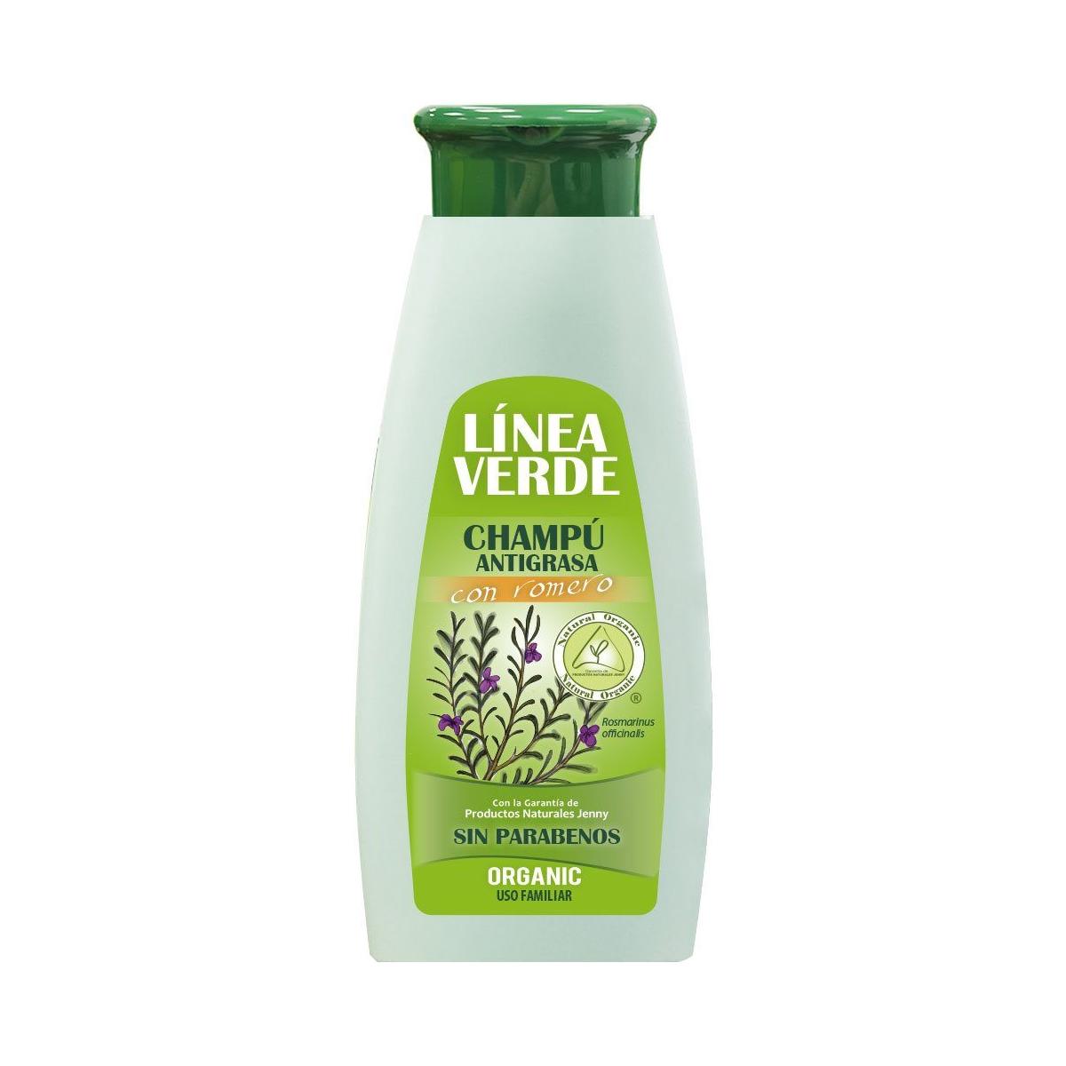Champu Antigrasa con Romero 400 ml | Linea Verde - Dietetica Ferrer