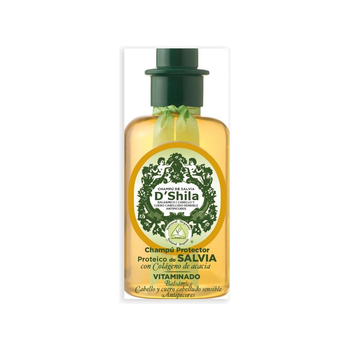 Champu de Salvia 300 ml | DShila - Dietetica Ferrer