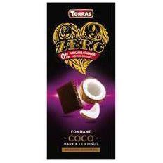 Chocolate Negro Con Coco Zero 125 gr | Torras - Dietetica Ferrer