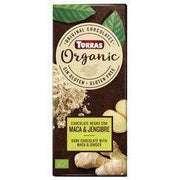 Chocolate Negro Con Maca y Jengibre Bio 100 gr | Torras - Dietetica Ferrer