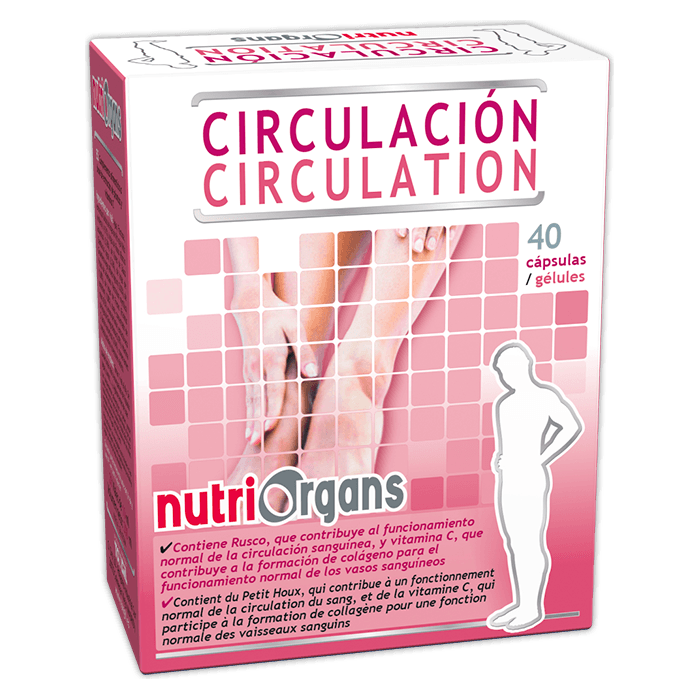 Nutriorgans Circulacion 40 Capsulas | Tongil - Dietetica Ferrer