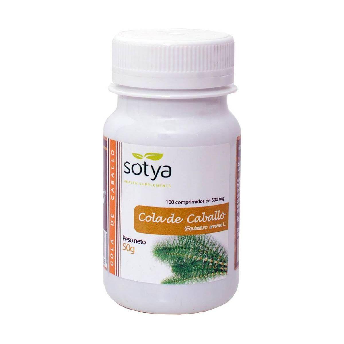 Cola de Caballo 100 Comprimidos | Sotya - Dietetica Ferrer