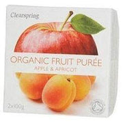 Compota de Manzana y Albaricoque Bio 100 gr | Clearspring - Dietetica Ferrer