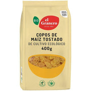 Copos de Maiz Tostado 400 gr Bio | El Granero Integral - Dietetica Ferrer