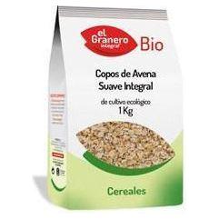 Copos Suaves de Avena Integral Ecológicos | El Granero Integral - Dietetica Ferrer