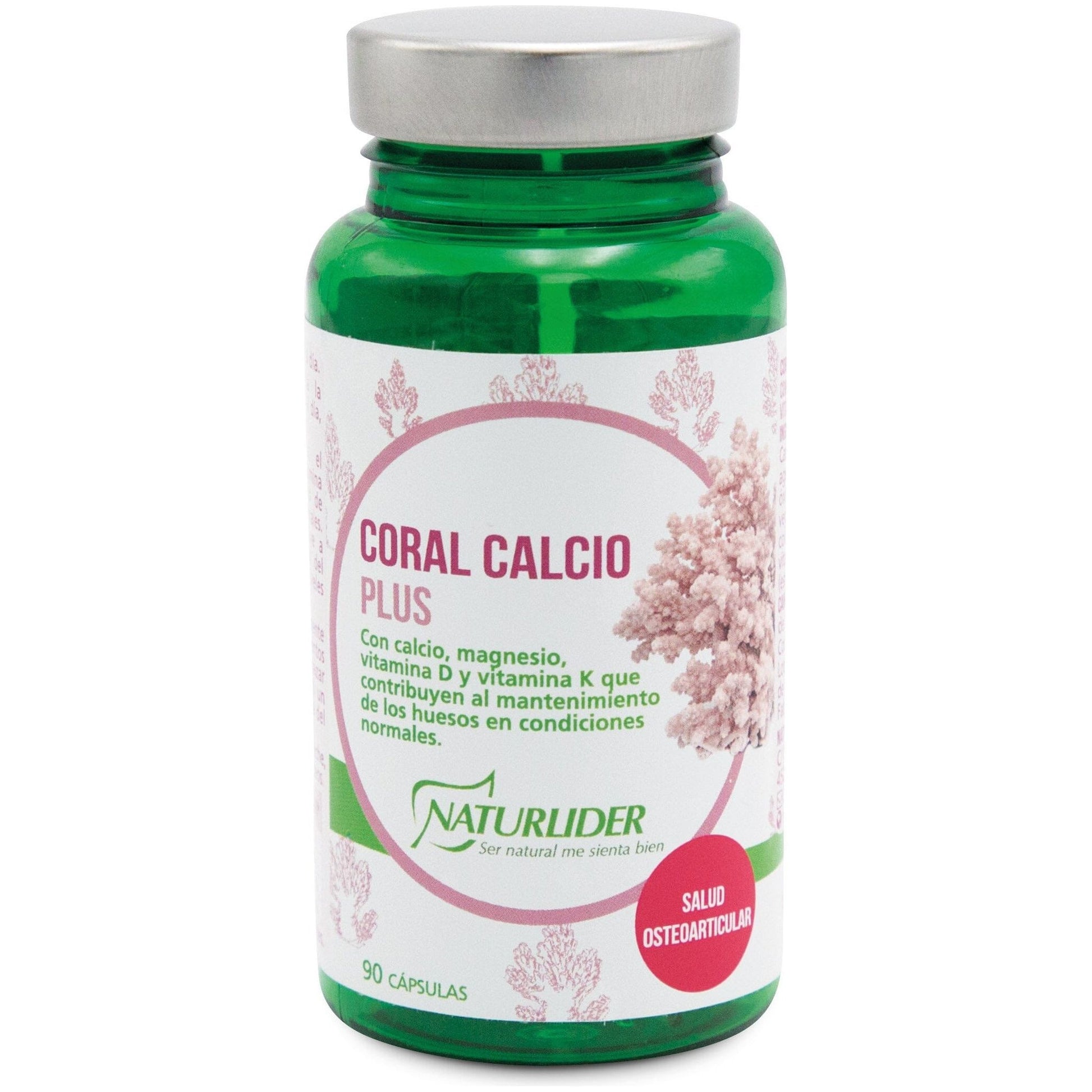 Coral Calcio Plus 90 cápsulas | Naturlider - Dietetica Ferrer