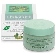Crema Cara Ginkgo Biloba y Vid Roja 50 ml | L’Erbolario - Dietetica Ferrer