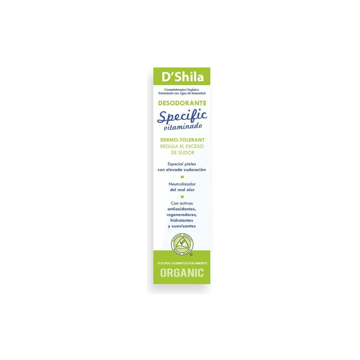 Desodorante Specific 50 ml | DShila - Dietetica Ferrer