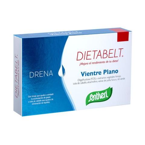 Dietabelt Vientre Plano 60 Capsulas | Santiveri - Dietetica Ferrer