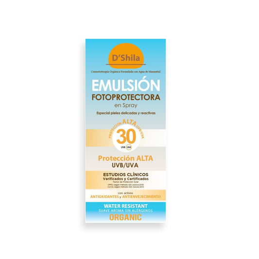 Emulsion Fotoprotectora Spray Spf 30 200 ml | DShila - Dietetica Ferrer