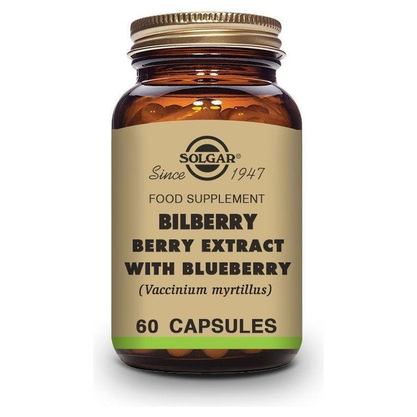 Extracto de Baya de Mirtilo 60 Capsulas | Solgar - Dietetica Ferrer