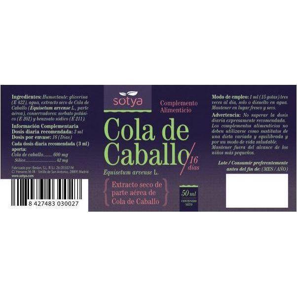 Extracto de Cola de Caballo 50 ml | Sotya - Dietetica Ferrer