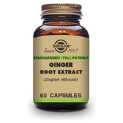 Extracto de Raiz de Jengibre 60 Capsulas | Solgar - Dietetica Ferrer