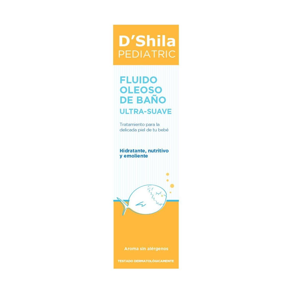 Fluido Oleoso de Baño 250 ml | DShila Pediatric - Dietetica Ferrer