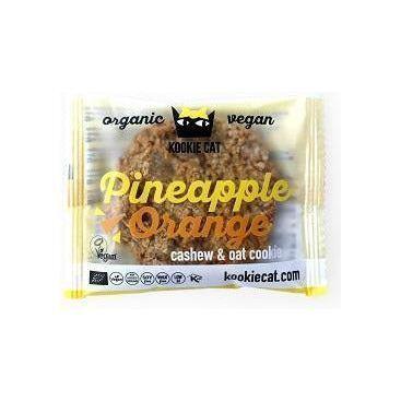 Galletas Con Piña Naranja Caja de 12 | Kookie Cat - Dietetica Ferrer