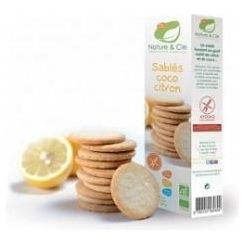 Galletas de Coco y Limon sin Gluten Bio 125 gr | Nature & Cie - Dietetica Ferrer