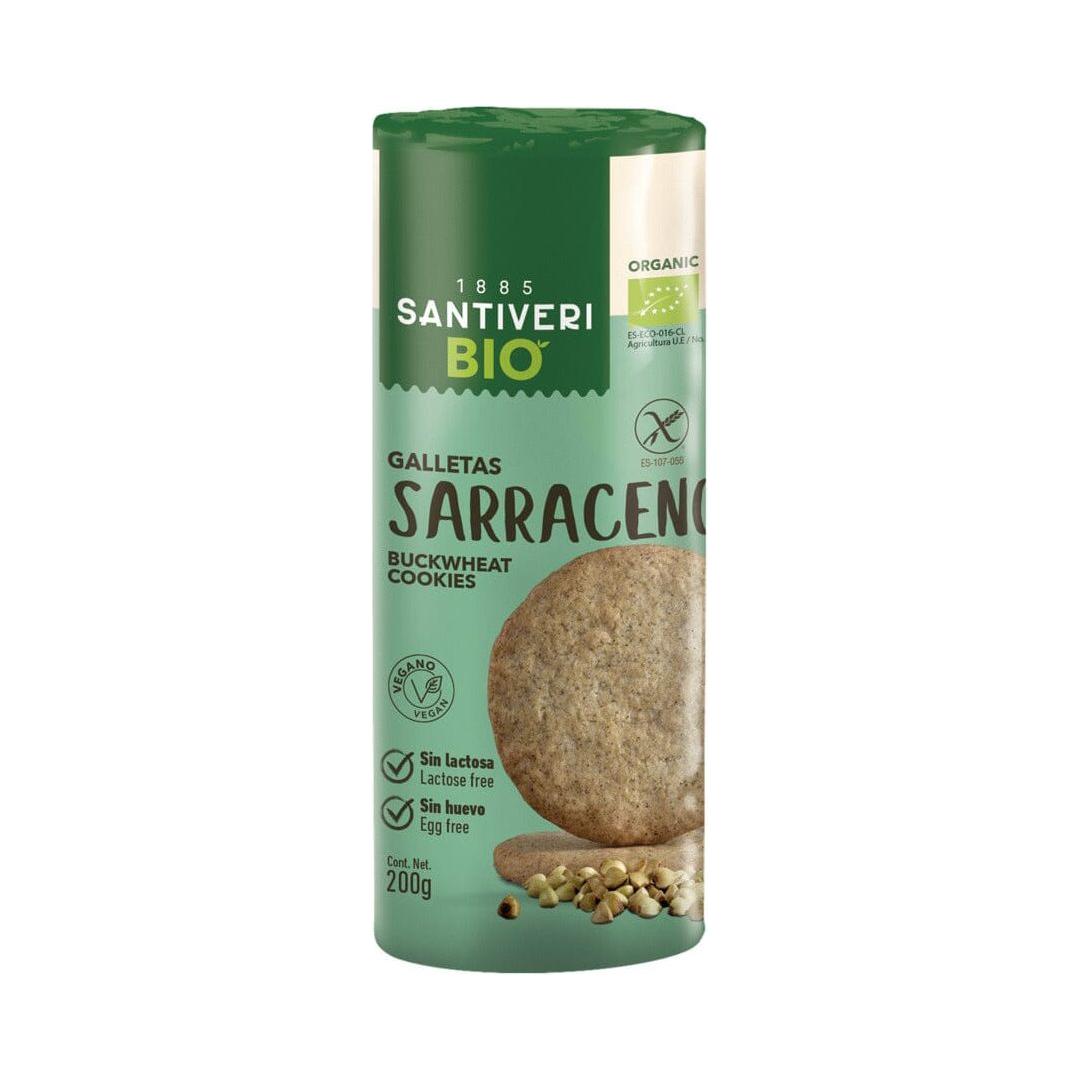 Galletas Digestive Sarraceno Bio 200 gr | Santiveri - Dietetica Ferrer