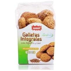 Galletas Integrales con Espelta y Lino 200 gr | Sanavi - Dietetica Ferrer