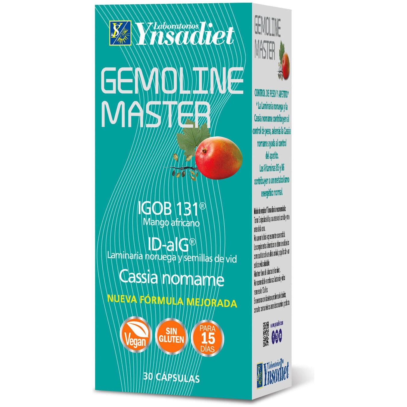Gemoline Master 30 cápsulas | Ynsadiet - Dietetica Ferrer