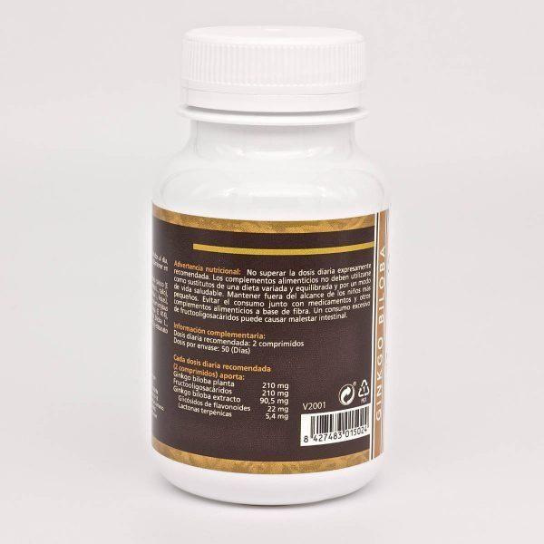 Ginkgo Biloba 100 Comprimidos | Sotya - Dietetica Ferrer
