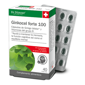 Ginkocel Forte 100 40 Capsulas | Dr Dunner - Dietetica Ferrer