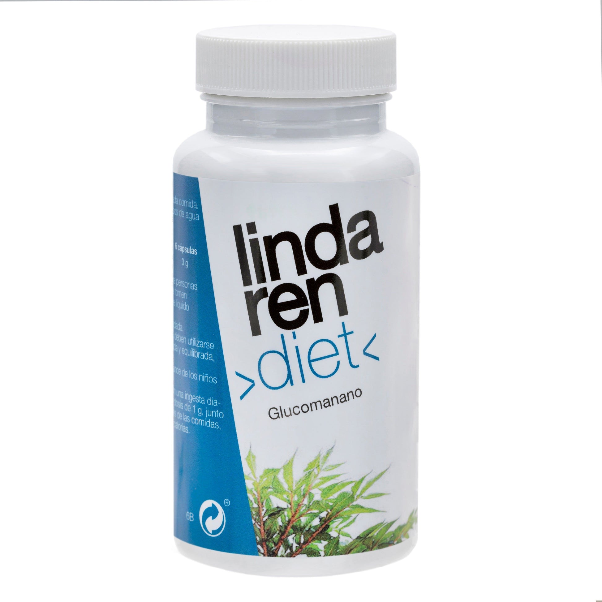 Glucomanano 60 Capsulas | Lindaren Diet - Dietetica Ferrer