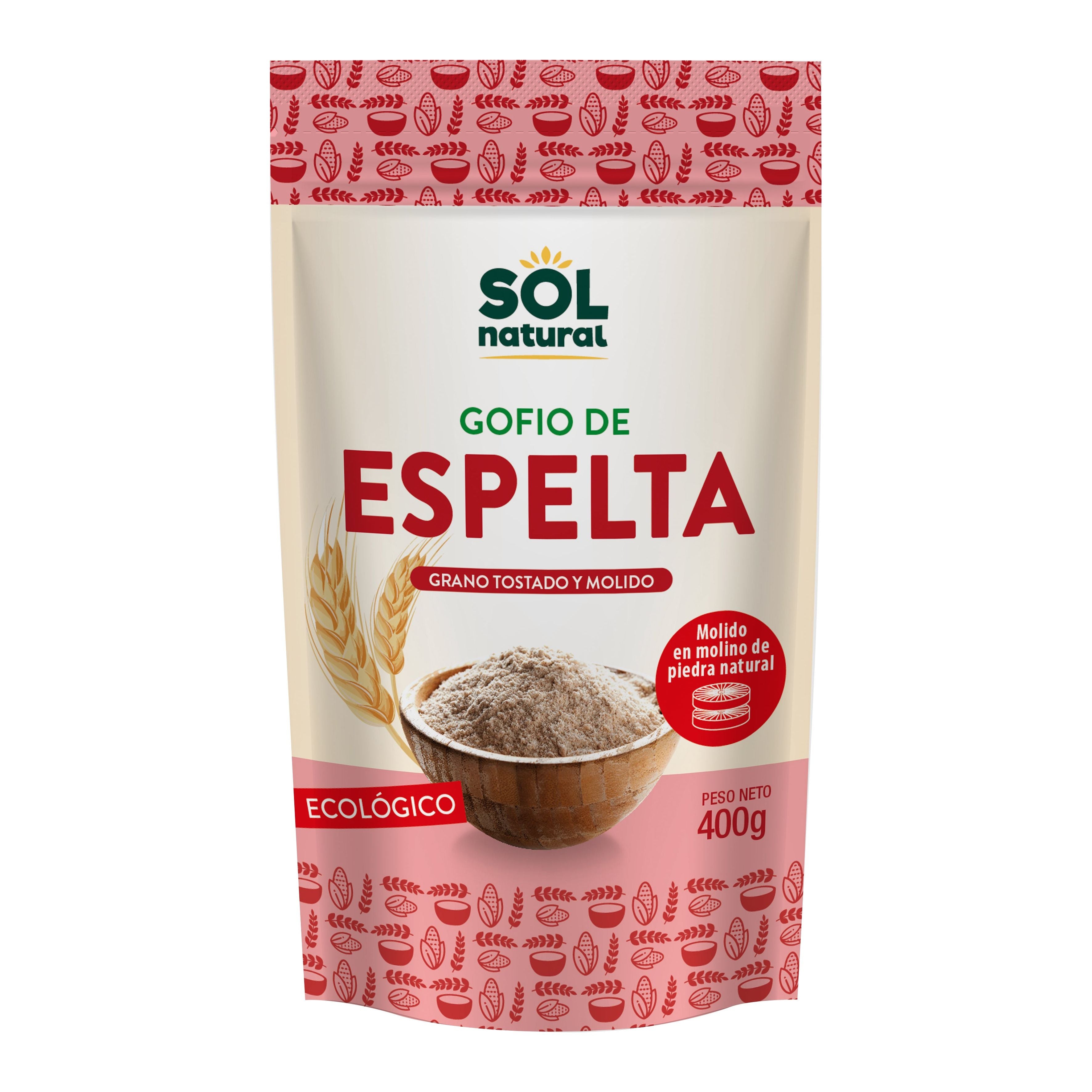 Gofio de Espelta Integral Bio 400 gr | Sol Natural descatalogado - Dietetica Ferrer