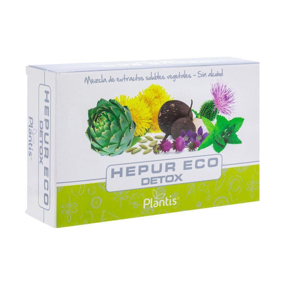 Hepur Eco Detox 20 Viales | Plantis - Dietetica Ferrer