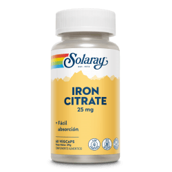 Iron 60 Capsulas | Solaray - Dietetica Ferrer