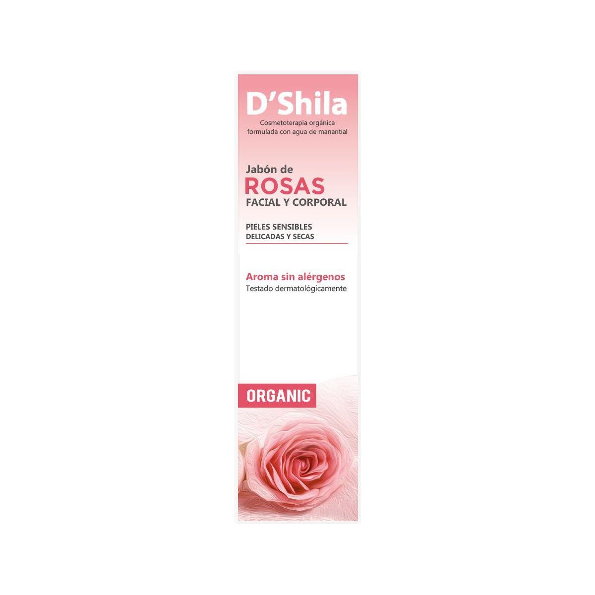 Jabon de Rosas 250 ml | DShila - Dietetica Ferrer