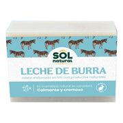Jabon Natural de Leche de Burra 100 gr | Sol Natural - Dietetica Ferrer