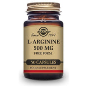 L Arginine 500 Mg 50 Capsulas | Solgar - Dietetica Ferrer