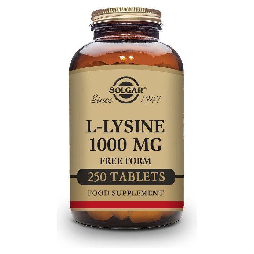 L Lysine 1000 Mg Capsulas | Solgar - Dietetica Ferrer